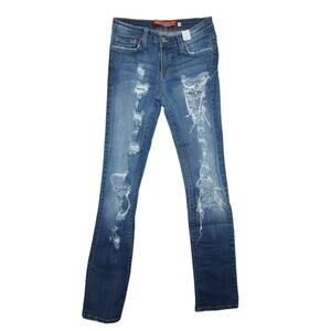 Vintage Judy Blue Bootcut Jeans – Made in USA – Size 5 – Y2K Grunge Denim